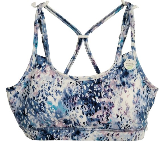 GAIAM Other - NWT GAIAM Shine Sports Bra Yoga OM-DRI Aura Print